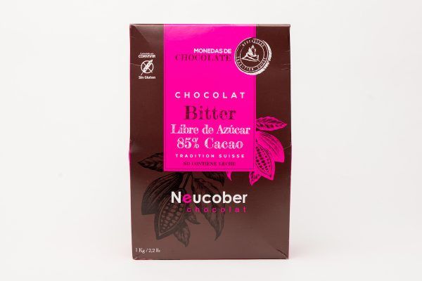 Chocolate Bitter Libre de Azucar 85_ Cacao NEUCOBER 02