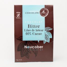 Chocolate Neucober 60% Cacao sin Azucar